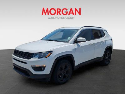 2018 Jeep Compass — rear three-quarter view