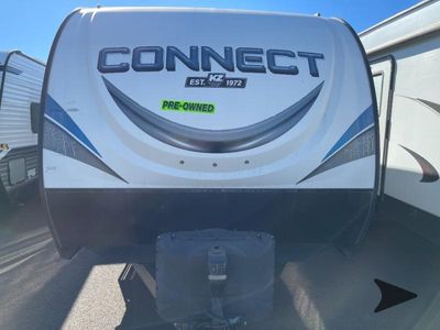 2021 KZ Connect — rear three-quarter view