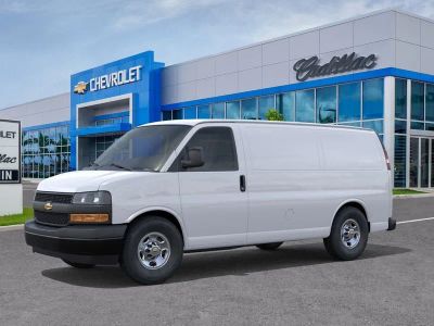 2026 Chevrolet Express Cargo — rear three-quarter view