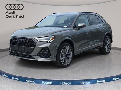 2025 Audi Q3 Premium 45 TFSI quattro tiptronic — front three-quarter view