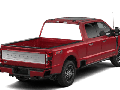 2026 Ford F-350SD — rear three-quarter view