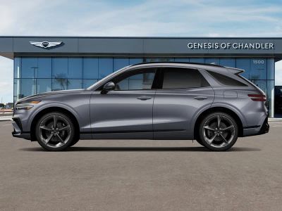 2026 Genesis GV70 — rear three-quarter view
