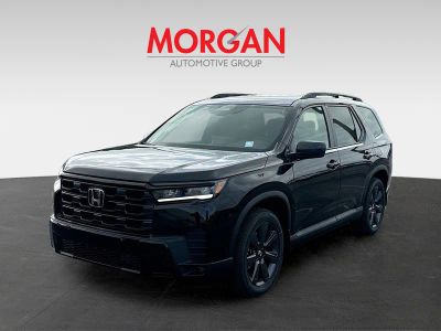 2026 Honda Pilot — rear three-quarter view
