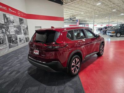 2023 Nissan Rogue — rear three-quarter view
