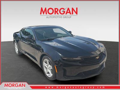 2023 Chevrolet Camaro 1LT in Black — front three-quarter view