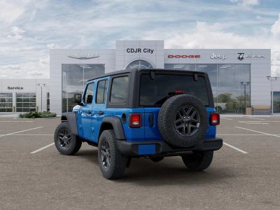 2026 Jeep Wrangler — rear three-quarter view