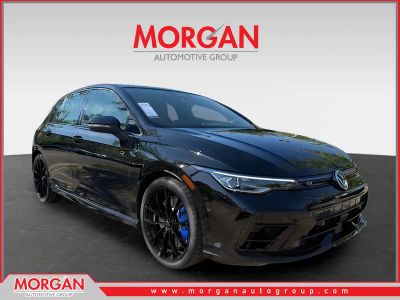 2026 Volkswagen Golf R 2.0T in Black — front three-quarter view