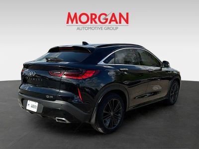 2022 INFINITI QX55 — rear three-quarter view