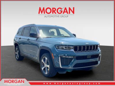 2026 Jeep Grand Cherokee L Limited in Blue — front three-quarter view