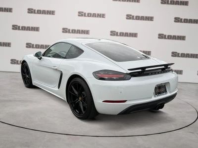 2019 Porsche 718 Cayman — rear three-quarter view