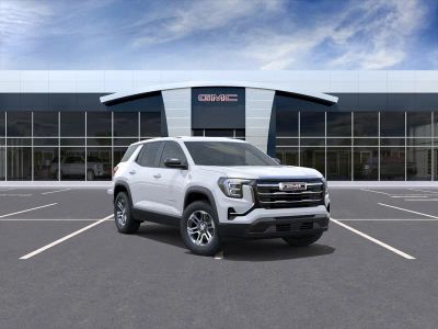 2026 GMC Terrain Elevation in Summit White — front three-quarter view