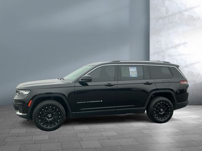 2021 Jeep Grand Cherokee L — rear three-quarter view