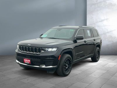 2021 Jeep Grand Cherokee L — front three-quarter view