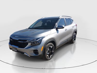 2025 Kia Seltos — rear three-quarter view