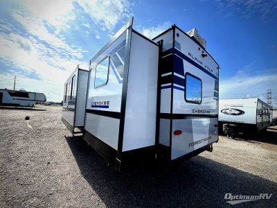 2027 Forest River Cherokee Alpha Wolf — rear three-quarter view