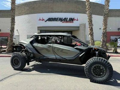 2026 Can-Am® Maverick R MAX X rc With Smart-Shox — front three-quarter view