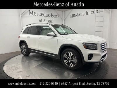 2026 Mercedes-Benz GLB 250 in White — front three-quarter view
