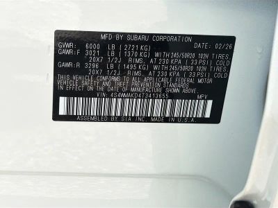 2026 Subaru Ascent — photo 43 view
