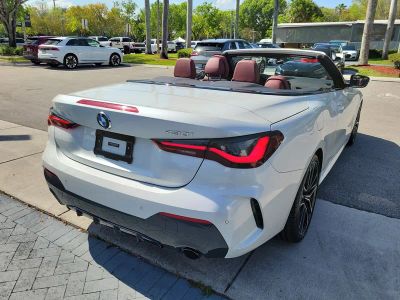 2021 BMW 4 Series — interior view
