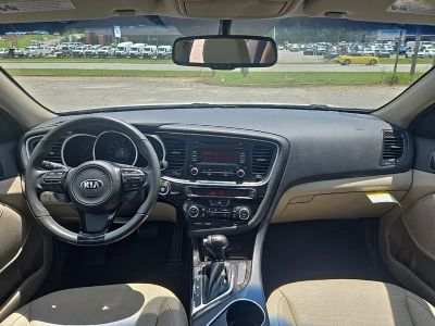 2015 Kia Optima — rear three-quarter view