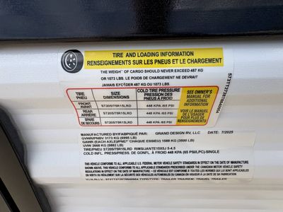 2026 Grand Design Transcend XPLOR — engine compartment view