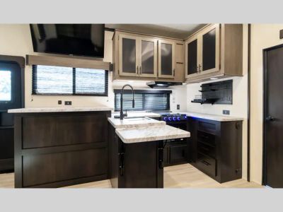 2027 Forest River RV Cherokee Wolf Pack — rear three-quarter view