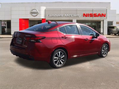 2025 Nissan Versa — rear three-quarter view