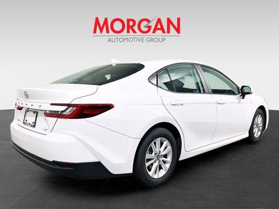 2026 Toyota Camry — rear three-quarter view