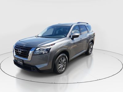 2024 Nissan Pathfinder — rear three-quarter view