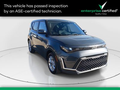 2024 Kia Soul LX IVT — front three-quarter view