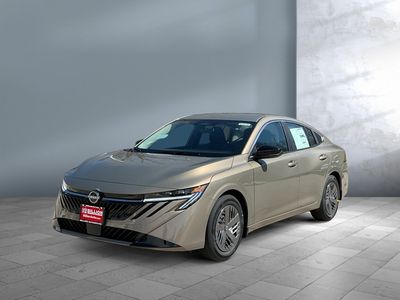 2026 Nissan Sentra — front three-quarter view