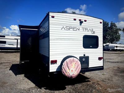 2024 Dutchmen Aspen Trail Mini — rear three-quarter view