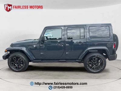 2017 Jeep Wrangler Unlimited — side profile view