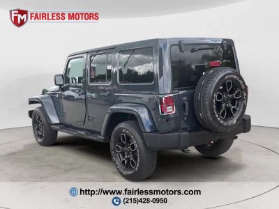 2017 Jeep Wrangler Unlimited — rear three-quarter view