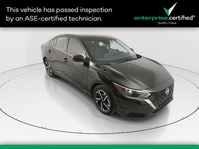 2024 Nissan Sentra SV CVT — front three-quarter view