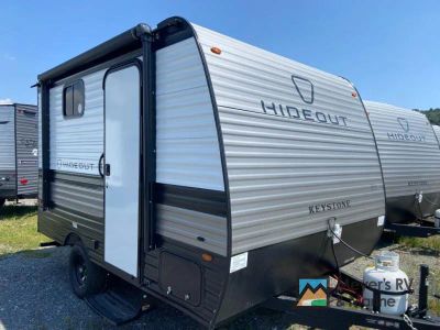 2026 Keystone RV Hideout Mini 130BH — front three-quarter view
