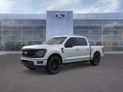 2026 Ford F-150 in Iconic Silver — front three-quarter view