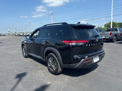 2025 Nissan Pathfinder — rear three-quarter view