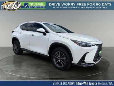 2023 Lexus NX 350 Premium in Eminent White Pearl — front three-quarter view