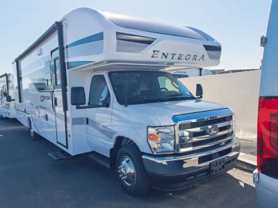 2027 Entegra ODYSSEY — front three-quarter view