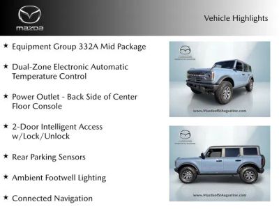 2024 Ford Bronco — interior view