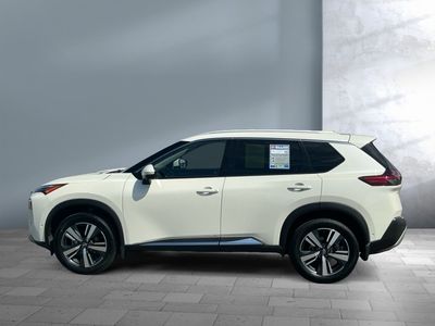 2023 Nissan Rogue — rear three-quarter view