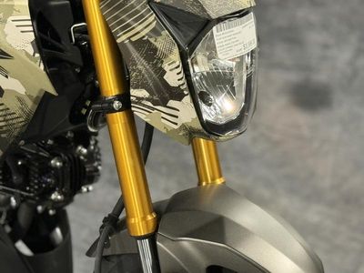2026 Kawasaki Z125 PRO Cypher Camo Beige — photo 11 view