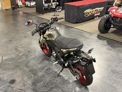 2026 Kawasaki Z125 PRO Cypher Camo Beige — detail view