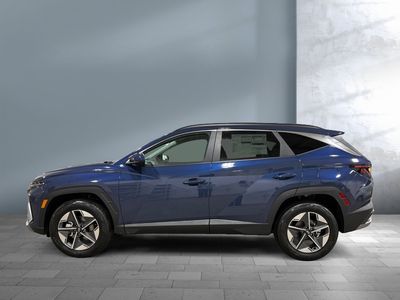 2026 Hyundai Tucson — rear three-quarter view