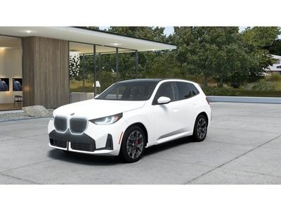 2026 BMW X3 30 xDrive in Alpine White — front three-quarter view