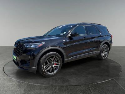 2025 Ford Explorer — rear three-quarter view