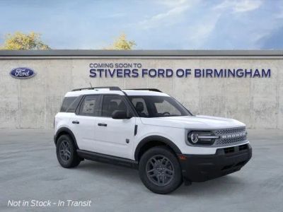 2026 Ford Bronco Sport Big Bend 5 Door SUV, SUV &amp; Crossovers in Oxford White — front three-quarter view