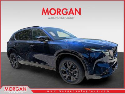2026 Mazda CX-5 2.5 S Premium Plus in Blue — front three-quarter view