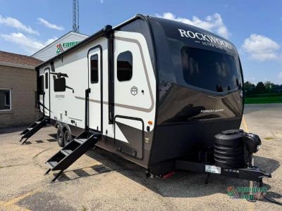 2027 Forest River RV Rockwood Ultra Lite — front three-quarter view